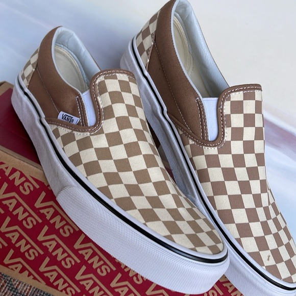 Vans Men’s Classic Slip-On
(Checkerboard)Tger's Eye/
VN0A38F7QTK Sneakers - Picture 7 of 16